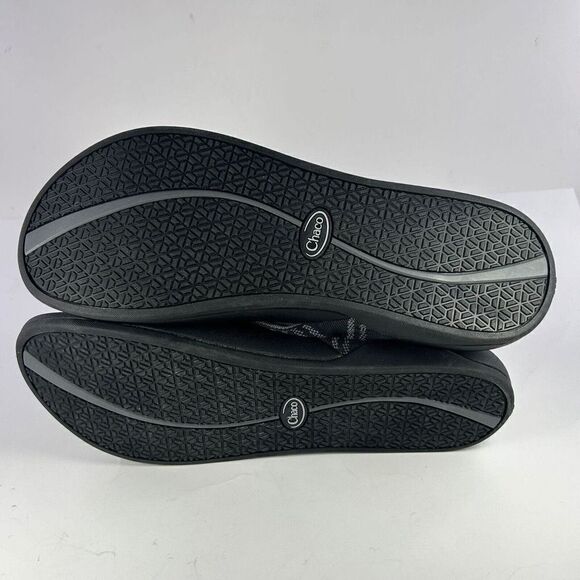 Chaco Flips Men\'s WAYPOINT CLOUD Shoes US 13 glitch Black Thong Sandals NWT main image 2